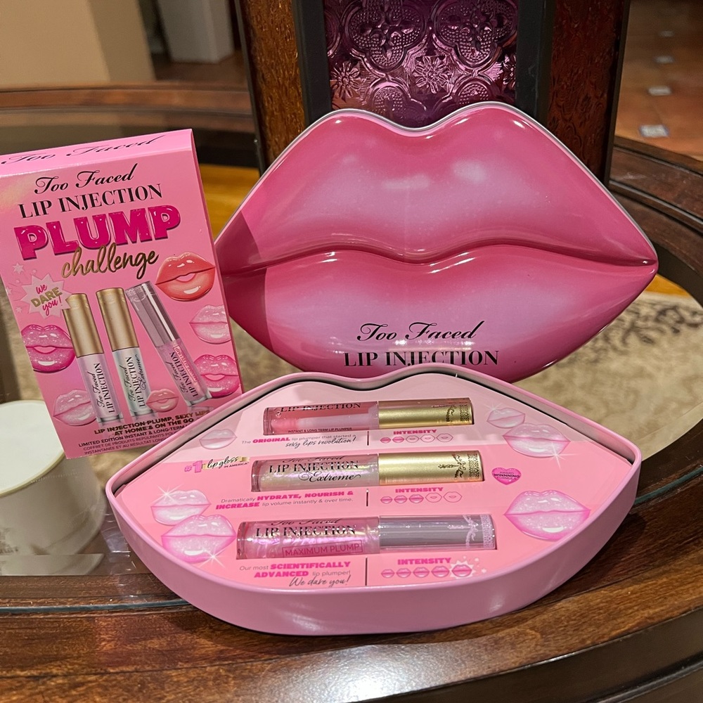 Too Faced Lip Injection Plum Challenge Set - Picture 3 of 7